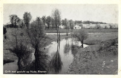 18025 Gezicht op de Grift bij de Nude tussen Rhenen en Wageningen.